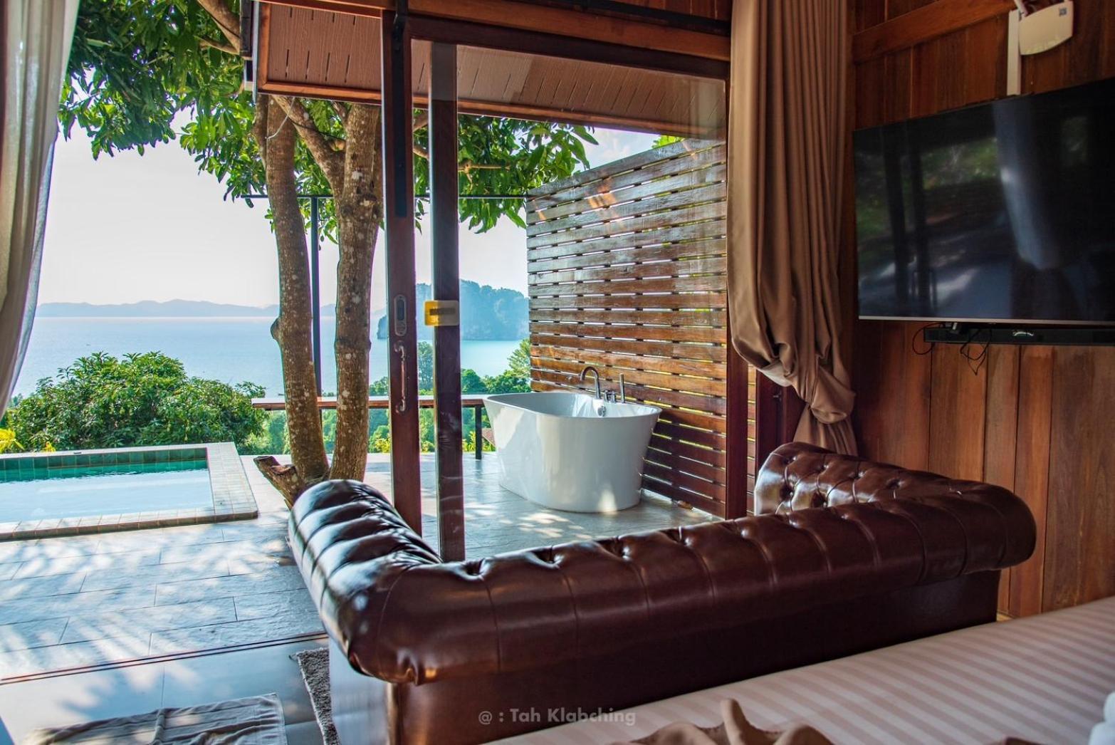 เขาทองพูลวิลล่ากระบี่ Khaotong Pool Villa Krabi Ban Nai Sa Exterior foto