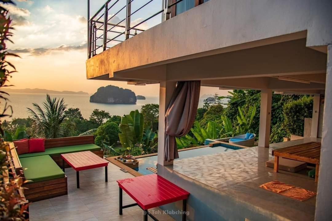 เขาทองพูลวิลล่ากระบี่ Khaotong Pool Villa Krabi Ban Nai Sa Exterior foto