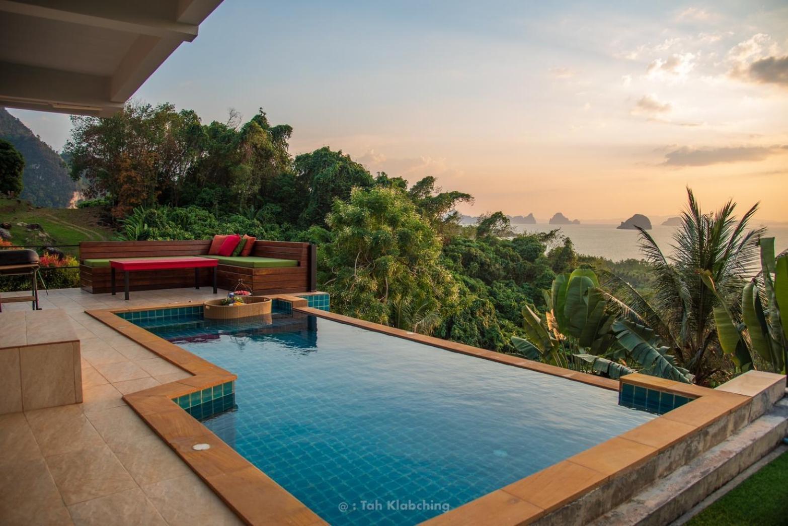 เขาทองพูลวิลล่ากระบี่ Khaotong Pool Villa Krabi Ban Nai Sa Exterior foto